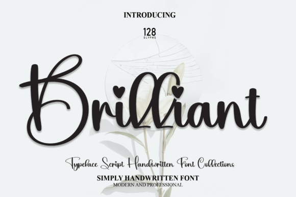 Brilliant Font Poster 1