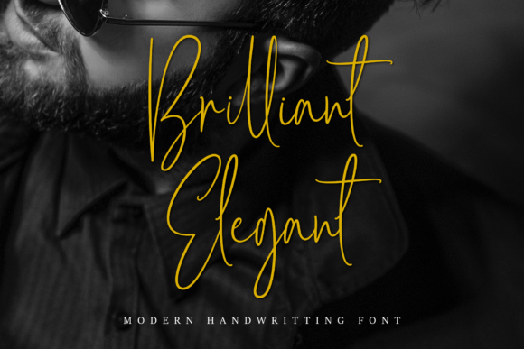 Brilliant Elegant Font Poster 1