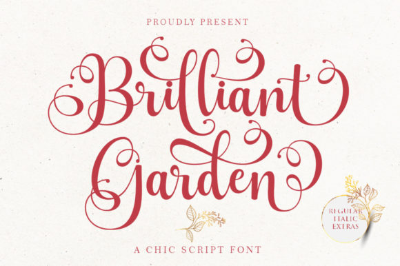 Brilliant Garden Font
