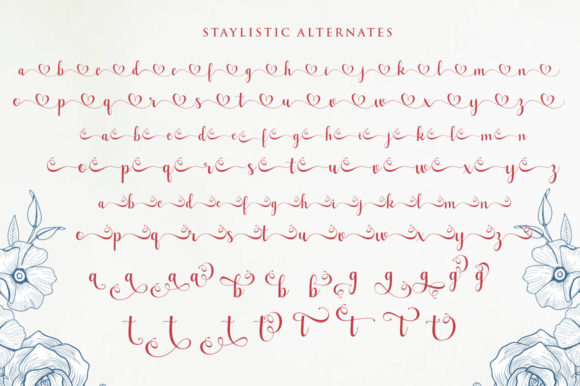 Brilliant Garden Font Poster 9