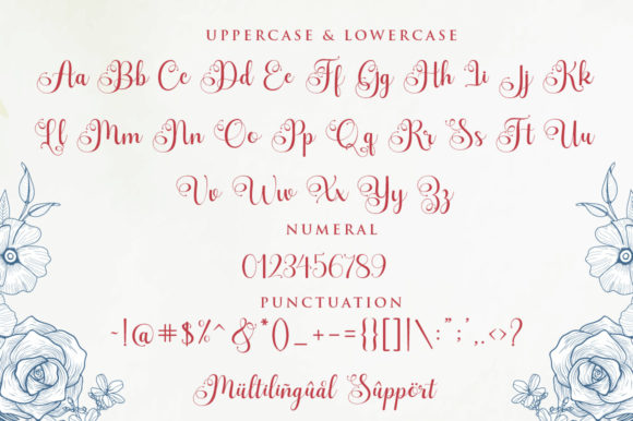 Brilliant Garden Font Poster 10