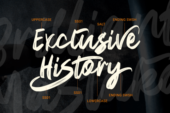 Brilliant Mastaka Font Poster 4