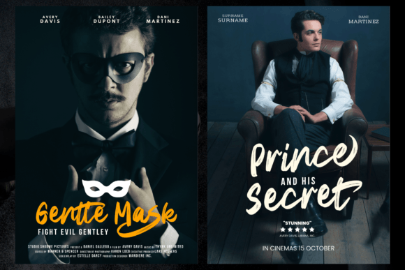Brilliant Mastaka Font Poster 6