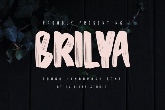 Brilya Font Poster 1