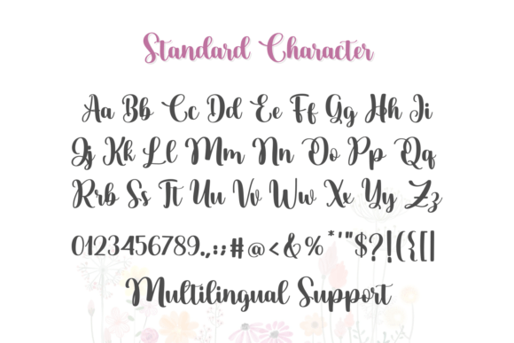 Bring Font Poster 6