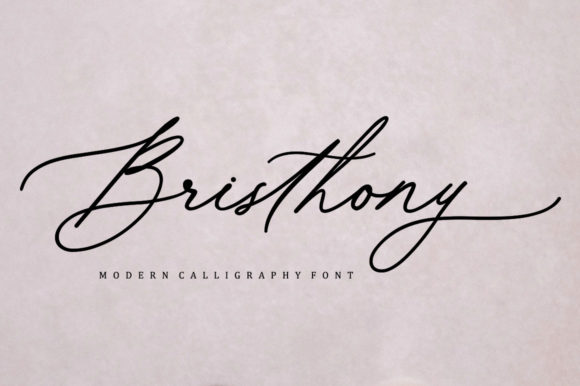 Bristhony Font