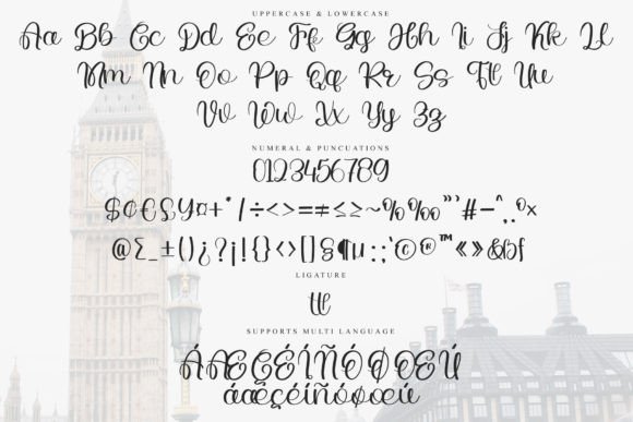 Britain Font Poster 6