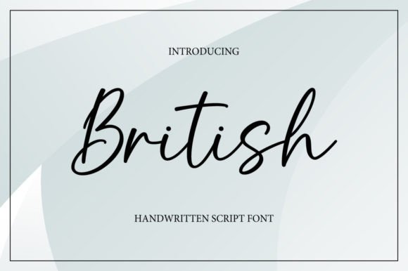 British Font