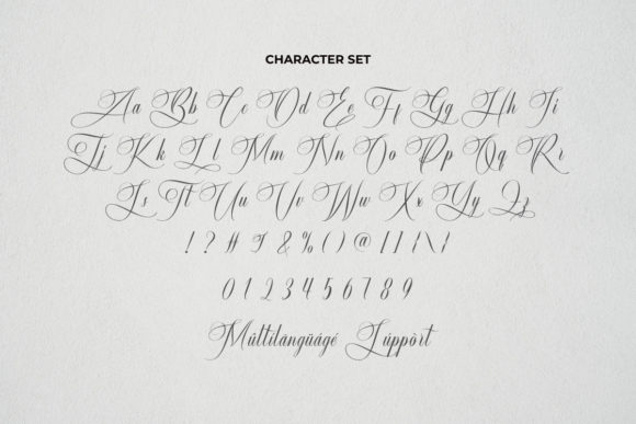 Britney Agatha Font Poster 3
