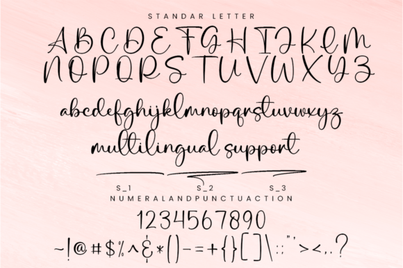 Britta Font Poster 10