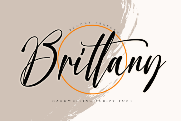 Brittany Font Brittany Font Poster 1
