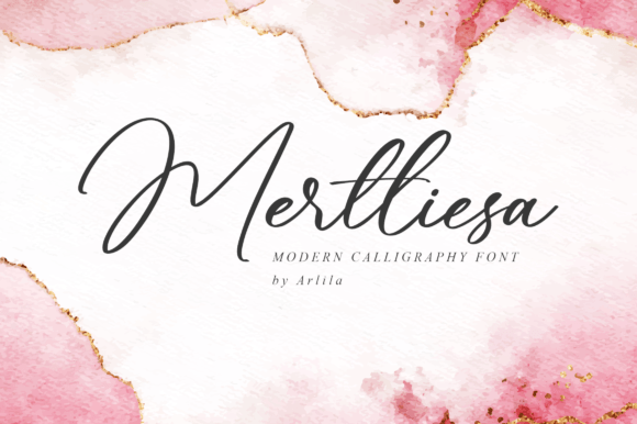 Brittany Aubrey Font Poster 3