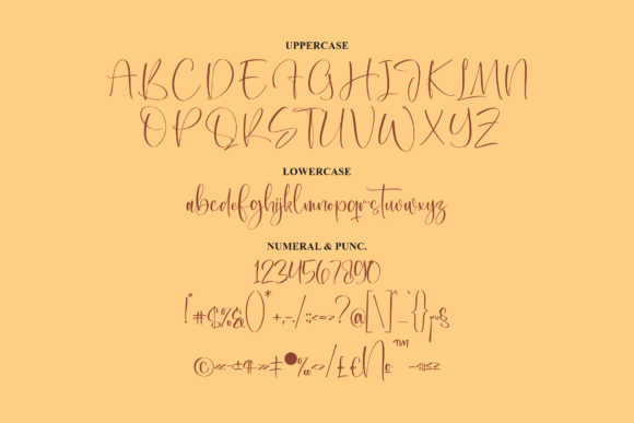 Brittanyla Font Poster 13