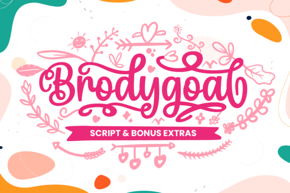 Brodygoal Font Poster 1