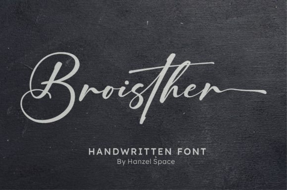 Broisther Font Poster 1