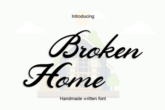 Broken Home Font