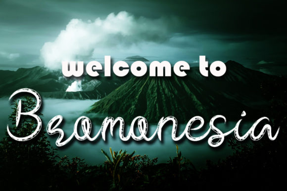 Bromonesia Font Poster 3