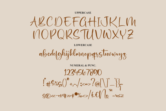 Bronwish Albilone Font Poster 13