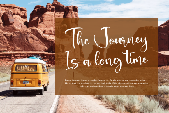 Bronwish Albilone Font Poster 10
