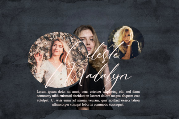 Brooke Jennifer Font Poster 11