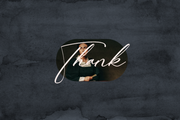Brooke Jennifer Font Poster 12