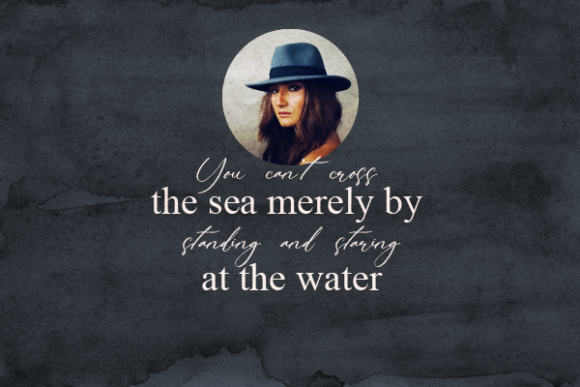 Brooke Jennifer Font Poster 6