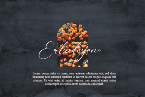 Brooke Jennifer Font Poster 7