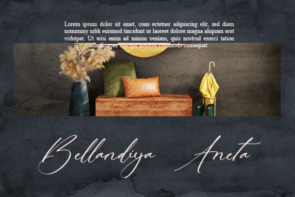 Brooke Jennifer Font Poster 10