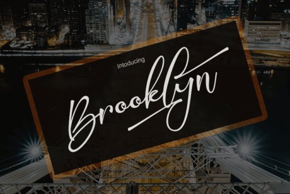 Brooklyn Font