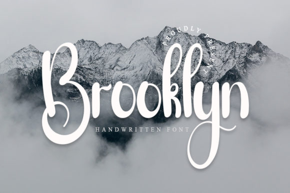 Brooklyn Font Poster 1