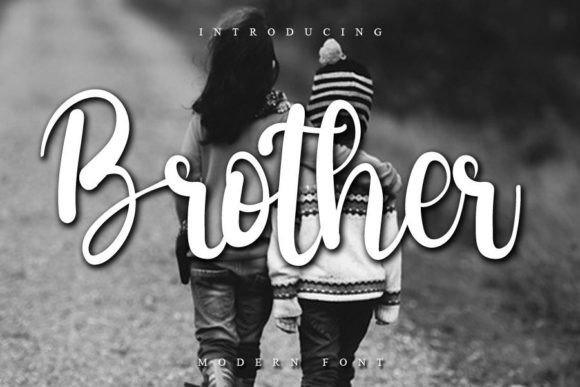 Brother Font Poster 1