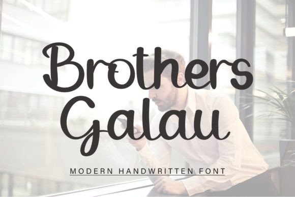 Brothers Galau Font Poster 1