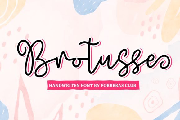 Brotusse Font