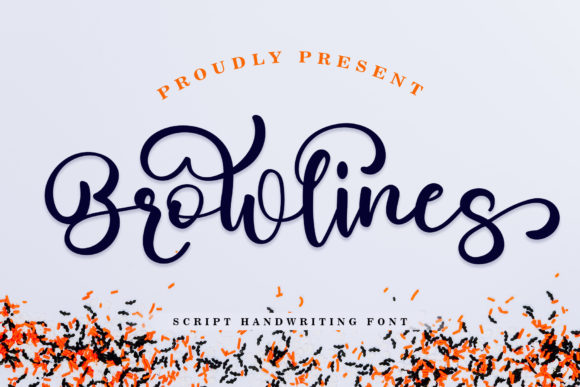 Browlines Font Poster 1