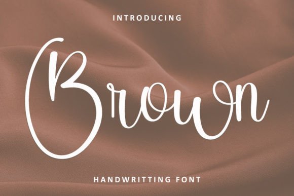 Brown Font