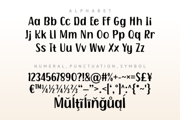 Brown Shugar Font Poster 4