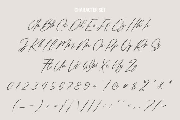 Brownfauks Font Poster 9