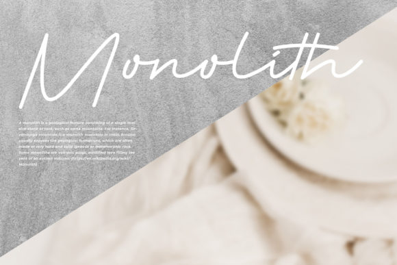 Brumptof Font Poster 4