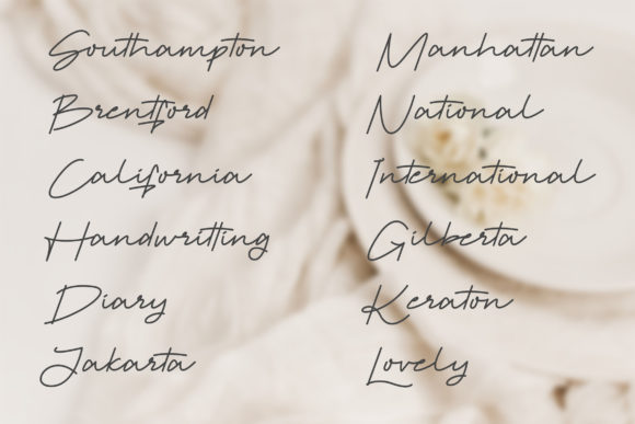 Brumptof Font Poster 5