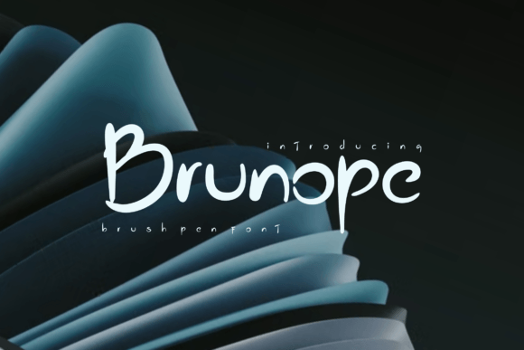 Brunope Font Poster 1