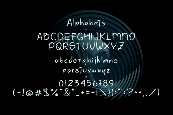 Brunope Font Poster 2