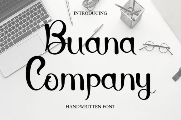 Buana Company Font Poster 1