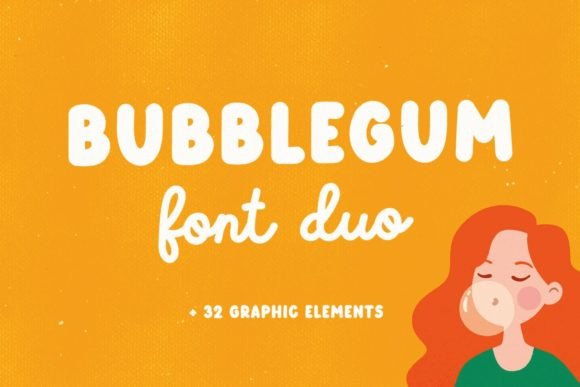 Bubblegum Font Poster 1