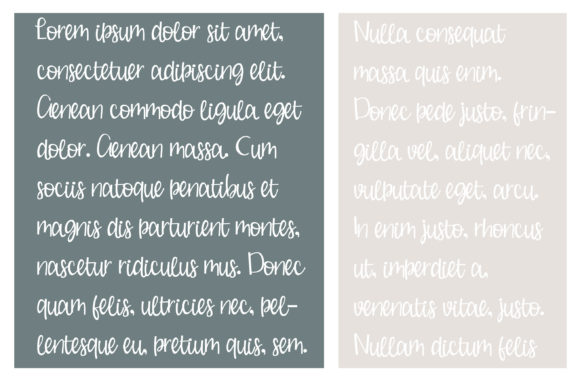 Buche De Noel Font Poster 4