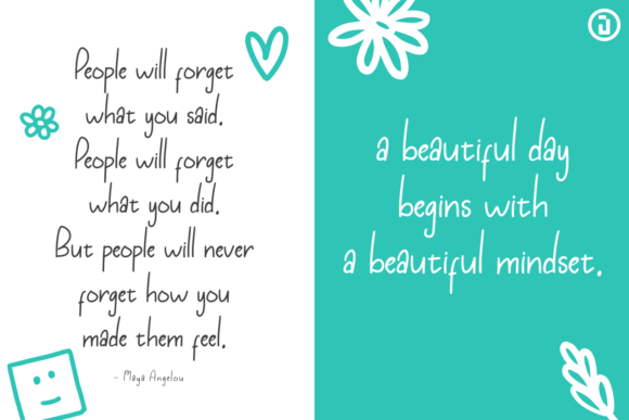 Buckey Petty Font Poster 2