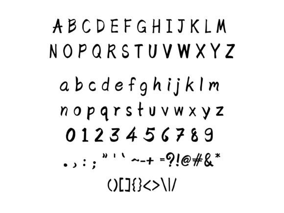 Buddy Font Poster 2