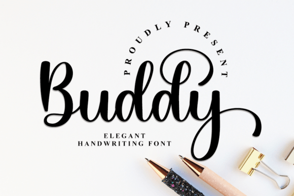 Buddy Font Poster 1