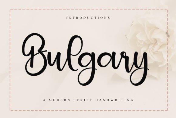 Bulgary Font