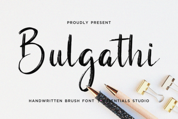 Bulgathi Font Poster 1