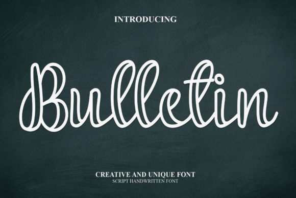 Bulletin Font